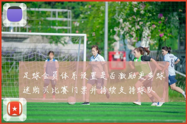 足球会员体系设置是否激励更多球迷购买比赛门票并持续支持球队